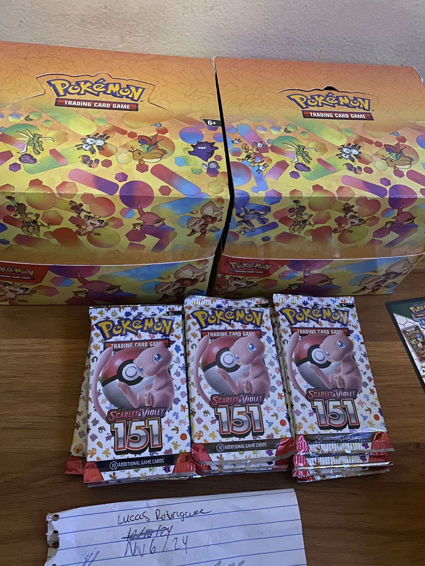 Pokemon 151 Scarlet And Violet 44 Packs