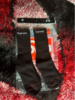 Supreme Socks black