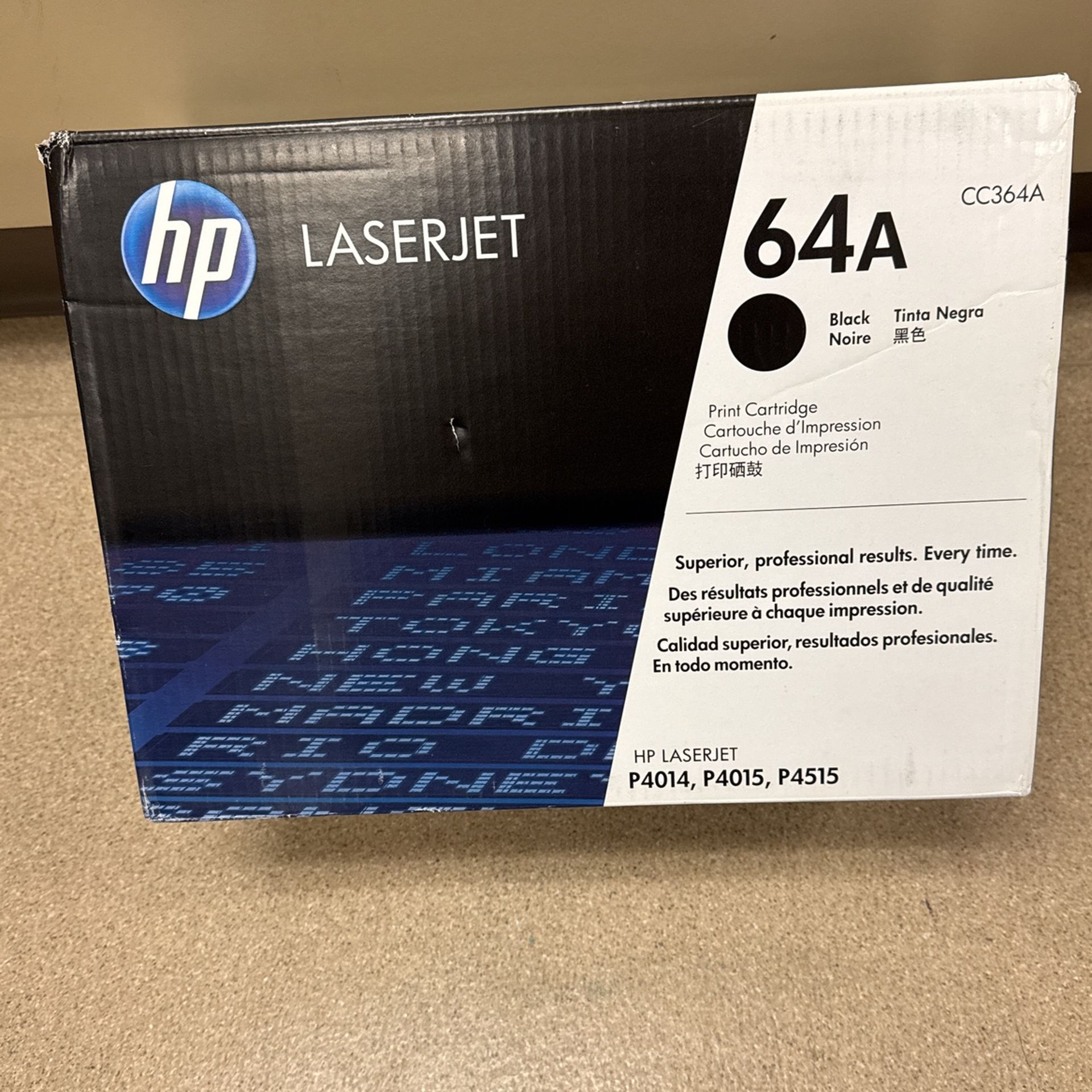 New HP Laserjet 64A Cartridge