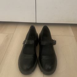 Black Mary Janes