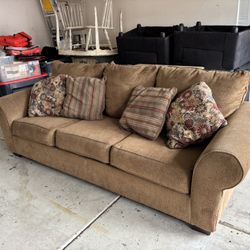 Brown Couch Ashley Furniture Need Gone