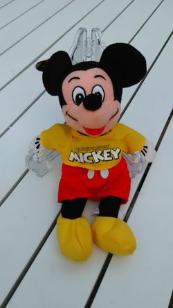 Brand New Disney Spirit of Mickey Bean Bag Plush 9" The Disney Store Brand