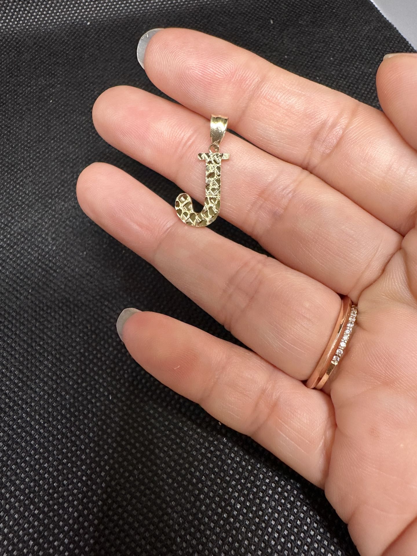 10kt Yellow Gold Initial J 