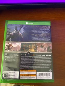 Xbox game SEKIRO  SHADOWS DIE TWICE