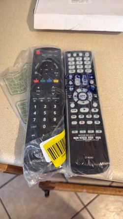 Panasonic & Toshiba remotes