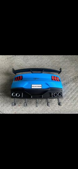 Custom 3D-Printed Mustang GT Key Holder Wall Hook / Level up your garage or entryway with this custom Mustang GT rear-end key holder! This high-detail