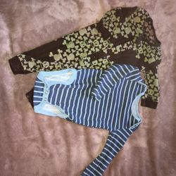 Two 6-12 Month Baby Boy One Piece