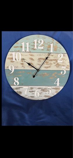 20 Inch Wood Wall Clock