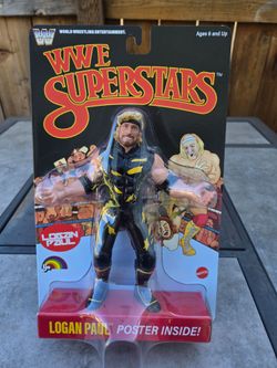 WWE Superstars Logan Paul Action Figure LJN