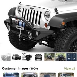 Barricade Jeep Front Bumper 