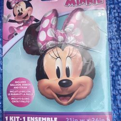 Minnie Mouse Birthday Party Foil Balloon 21”
