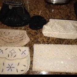 Vintage Ladies Purses And Clutch Handbags