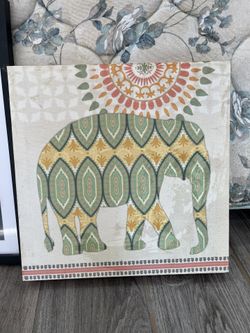 Boho Elephant Wall Decor