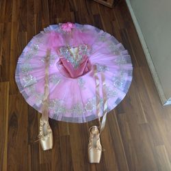 Balerina Dress And Shoes