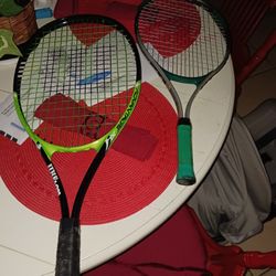 Wilson Like New Rackets 12 Both Firm Look My Post Alot Item