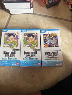 Dragon Ball Fusion World Manga Booster 01 & 02 (SB01 & SB02) Booster Box – Japanese