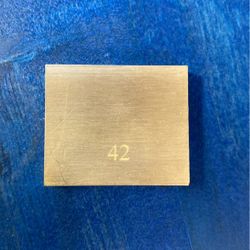 42mm Brass Sustain Block