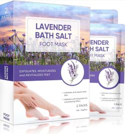 Foot Peel Mask, Painless Hair Removal Cream - Soothing Depilatory for Unwanted Body and Facial Hair