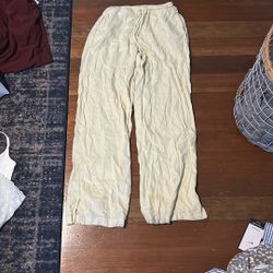 Light Yellow Pants 