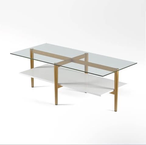 Otto Glass Top Coffee Table