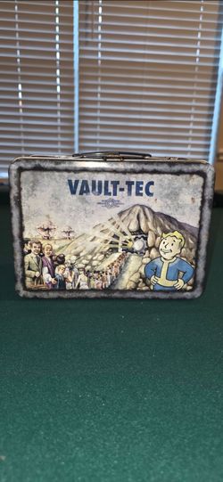 Vault-Tec Fallout Metal Lunchbox "Prepare for the Future" Vault Boy