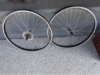 Shimano lx 26” 9 speed manual b wheels