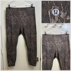 Womens Lululemon Align Leggings Size 14