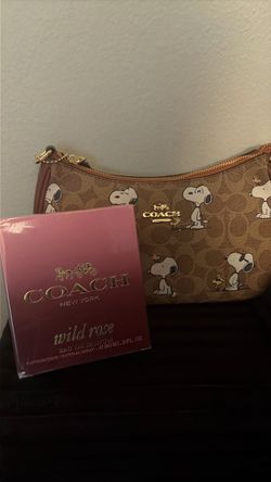 Coach Purse X Coach Perfume Bundle