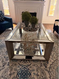 Mirror coffee table