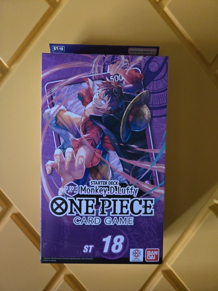 One Piece Tcg ST 18 PURPLE MONKEY.D.LUFFY
