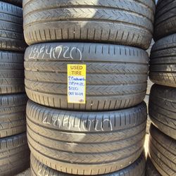 2 Used Continental Tires 285/40/20