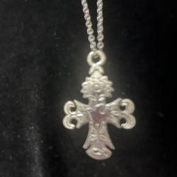Beautiful Unique Cross Necklace For You Or Someone Special On Valentine’s Day ($1.00 For A Gift Box