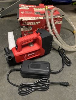 Bauer (Harbor Freight) Dual-Power Water Transfer Pump Model: 191101H-B