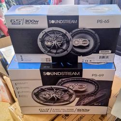 Soundstream Double Pack 6.5 & 6x9s Brand New In The Boxes