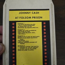Johnny Cash At Folsom Prison 8-Track