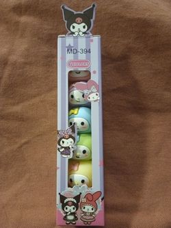 New 3D My Melody and Kuromi
Stackable Highlighters