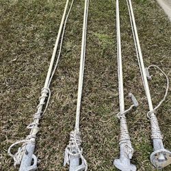 Mooring Whips -2 Sets For Jet ski