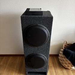 Dual 12” JL Audio V3W3 and LC- 1.800