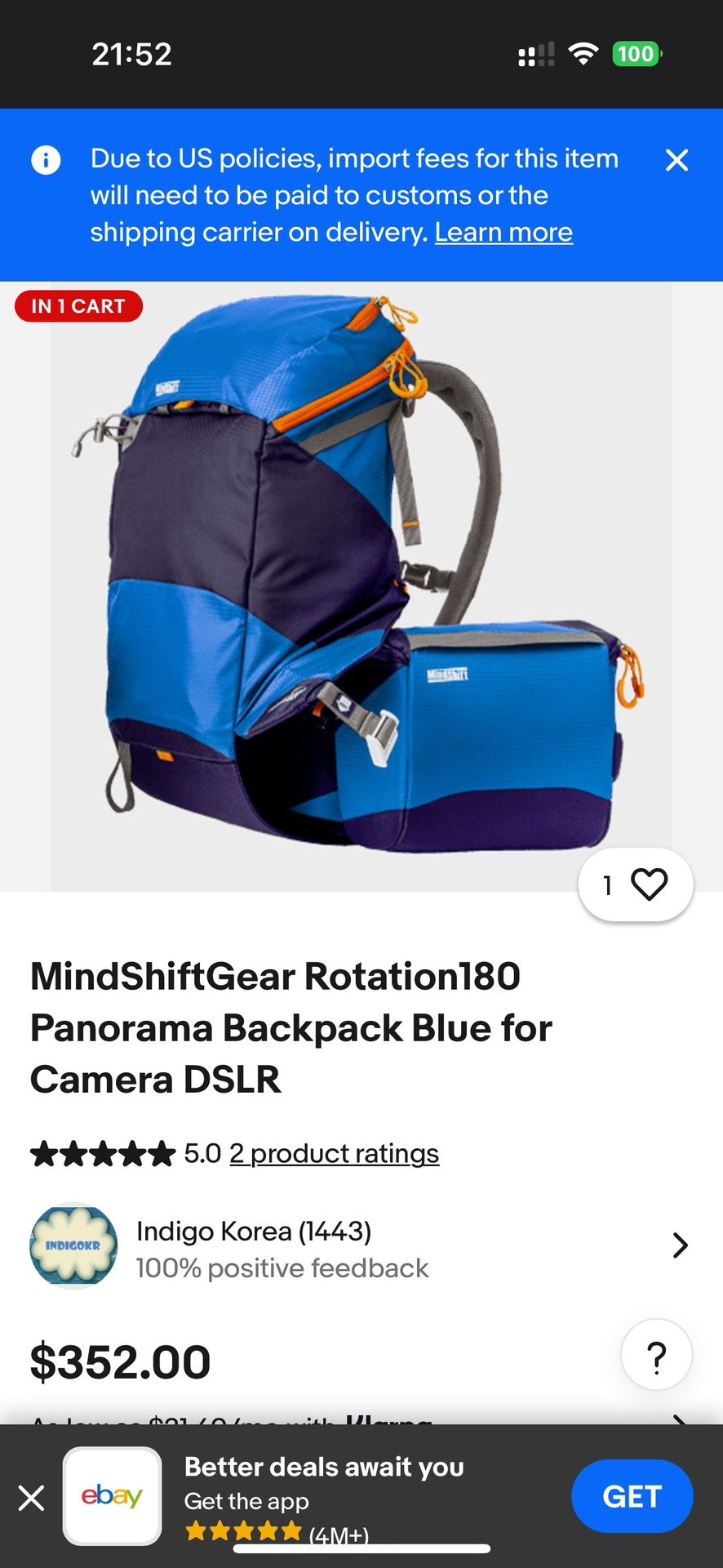 DSLR camera Hiking Pack