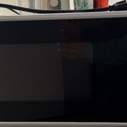 White Microwave 