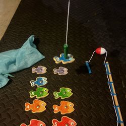 Developmental Toy Fishing Set Only $4