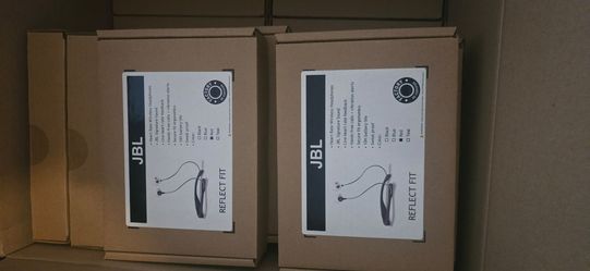 At least 30 Samsung older phones and 23 JBL Reflect Fit Headphones