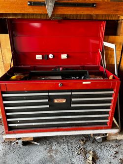 VINTAGE 1969 craftsman commercial toolbox