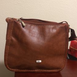 Brown Real Leather Bag