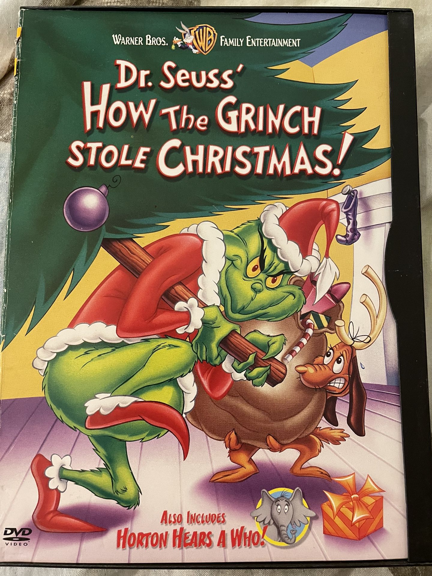 Dr. SEUSS’ HOW THE GRINCH STOLE CHRISTMAS! (DVD)