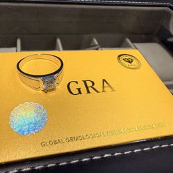 Men 12 Ring Moissanite ( Pass Diamond Tester)