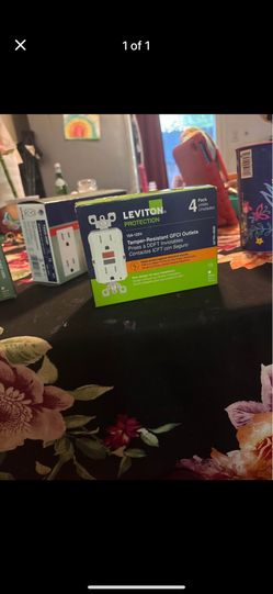 Leviton Protection 4 Pack Tamper Resistant 