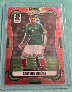 2026 Prizm FIFA World Cup Santiago Gimenez #291 Pink /75
