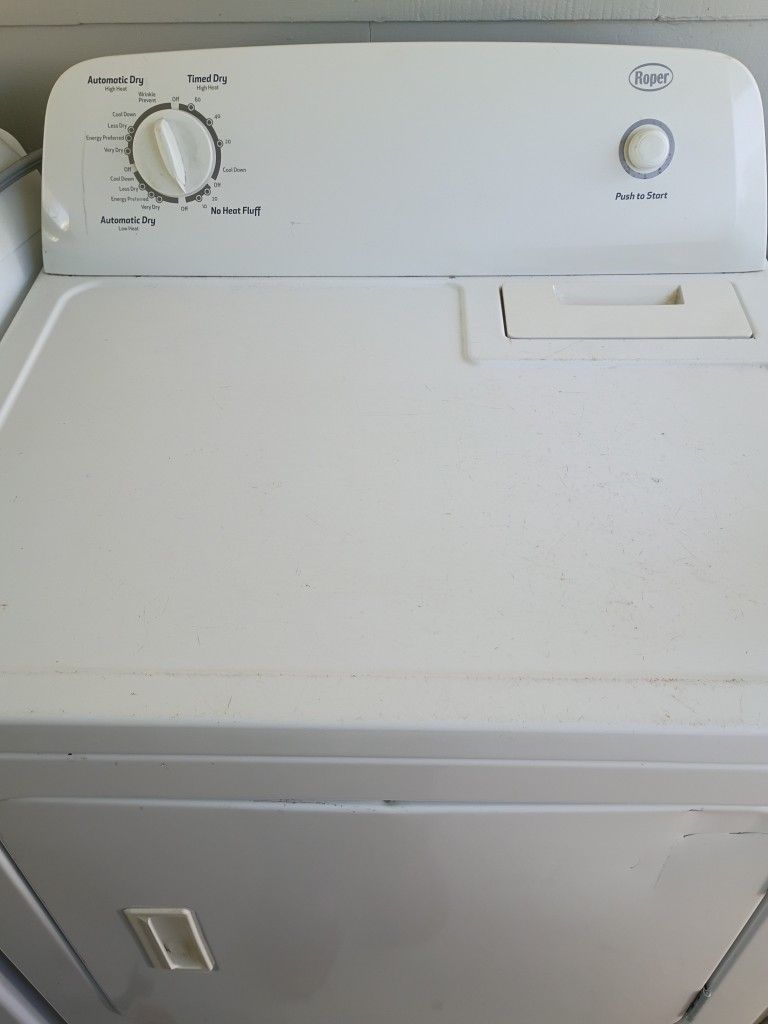 Roper Dryer $140/90 Day Warranty