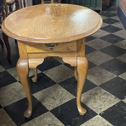 Oak Side Table